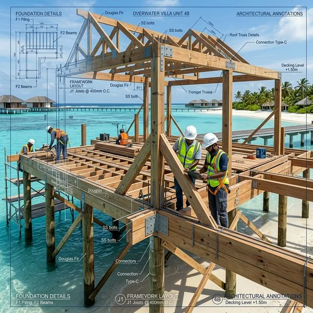 Luxury Island Resort Development Maldives
